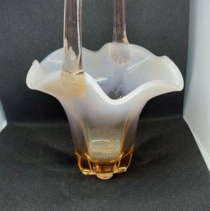 Duncan Miller Opalescent Glass Basket